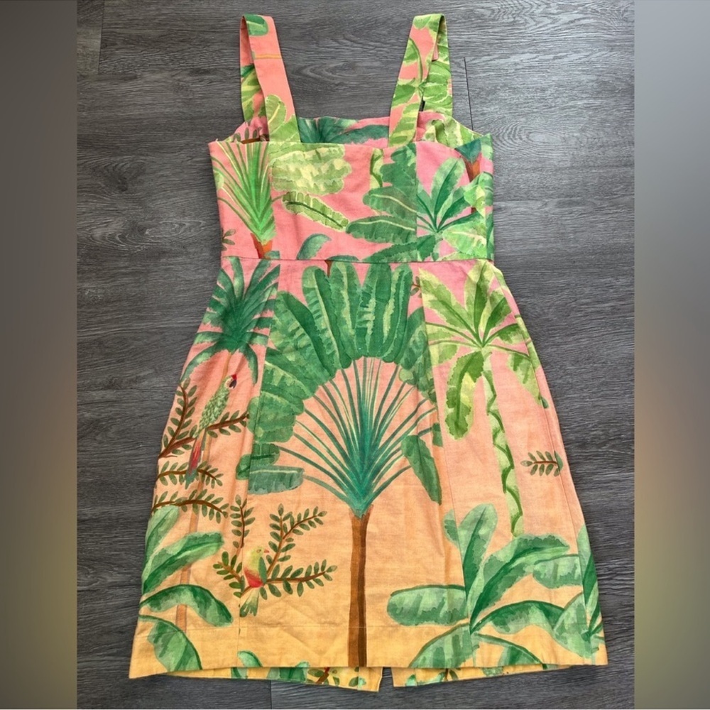 Farm Rio Linen Mini Dress - Picture 4 of 4
